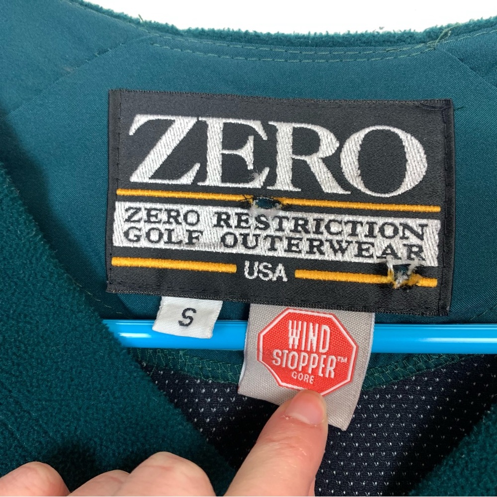 Zero restriction windbreaker pull over jacket swe… - image 6